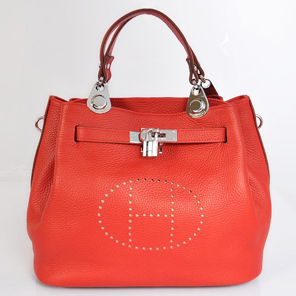 8388FS Hermes mini cosﾨﾬ borsa Kelly di fiamma con hardware argento